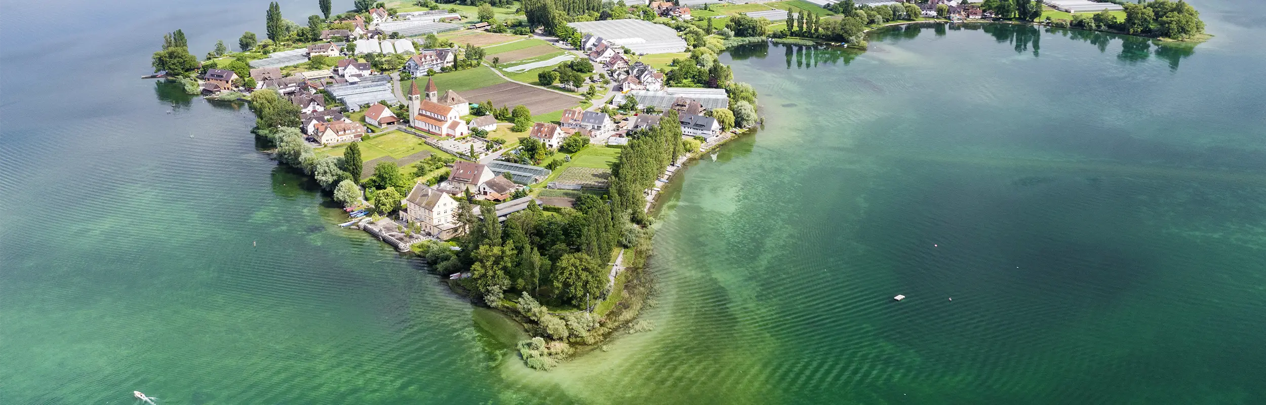 Insel Reichenau in Deutschland