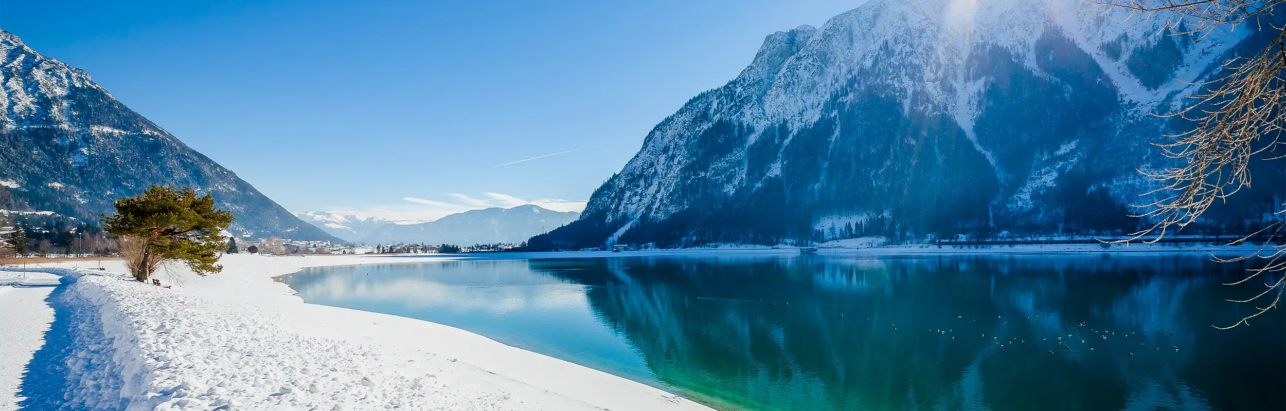 Achensee im Winter