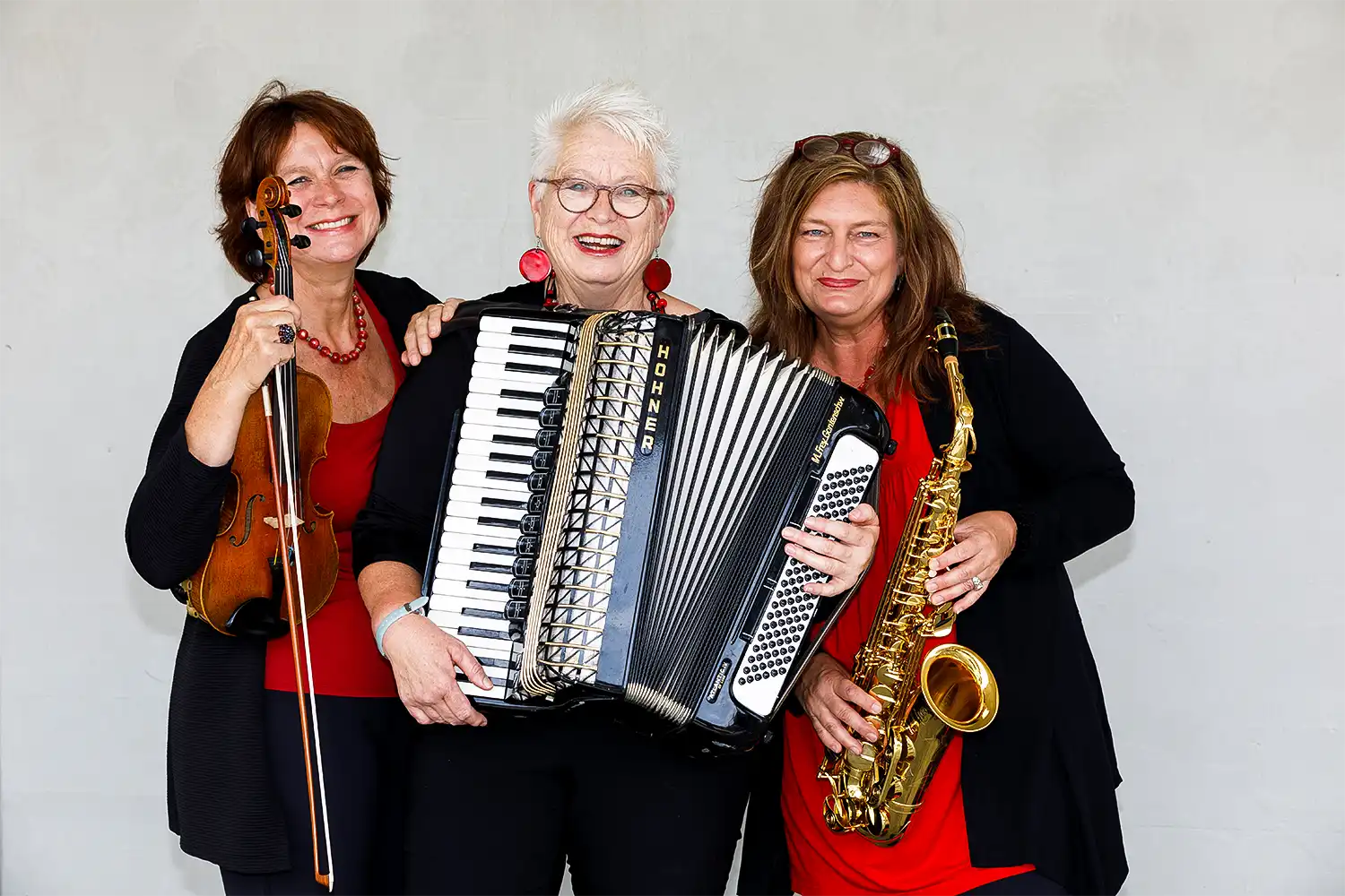 Die Frauenband Krause Glucken