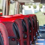 Sitzreihen von hinten